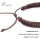15pcs Braided Leather Bracelet For Men Women Cuff Wrap Bracelet Ethnic Tribal Bracelets Adjustable And Brown 15pcs Braided Leather Bracelet For Men Women Cuff Wrap Bracelet Ethnic Tribal Bracelets Adjustable And Brown